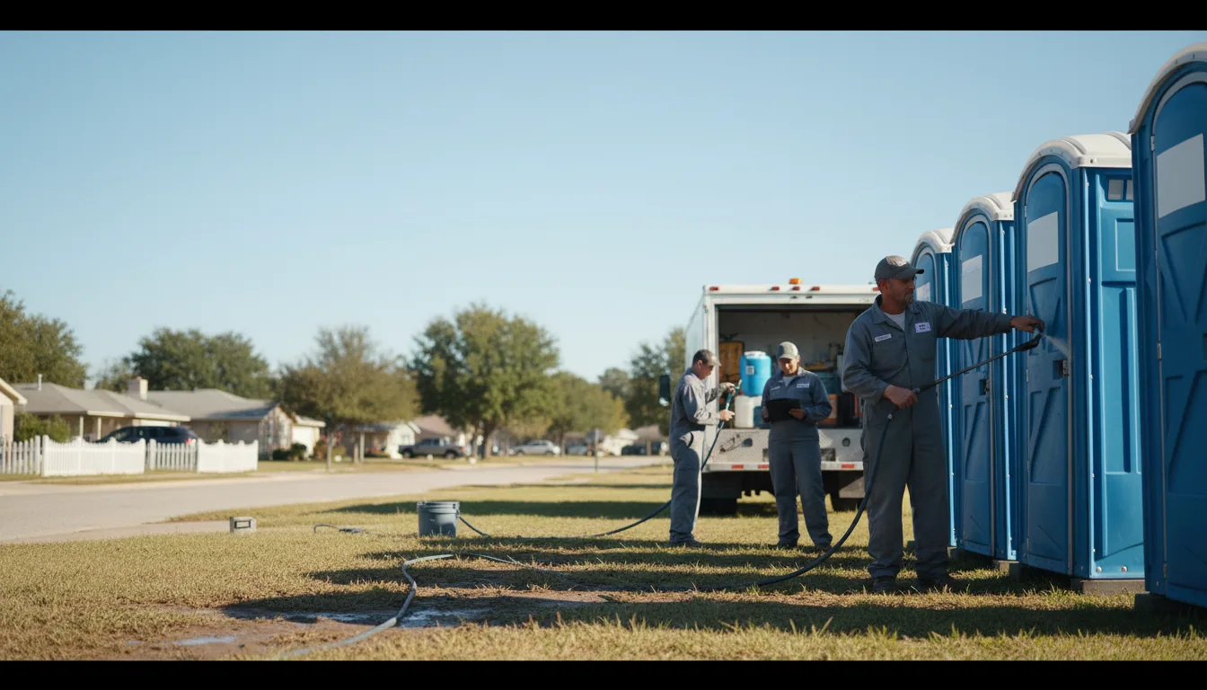 Long-Term Portable Toilet Rental in Neapolis, OH near me